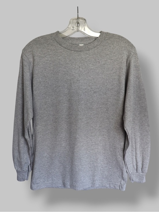 American Apparel Other - American Apparel Long Sleeve Shirt Grey Crewneck Basic Men’s Small